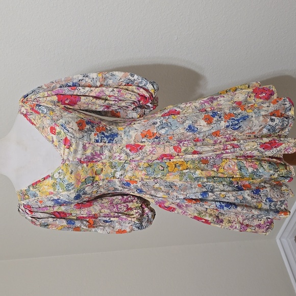 Zimmermann Clover mini linen dress Size 0